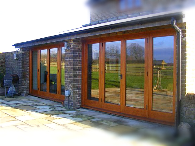 Patio doors, fully glazed, with frame, double glazed, glass, Listed buliding, conservation gradesolid wood, high specification, bespoke, Oak, hard wood,High quality, traditional Joinery